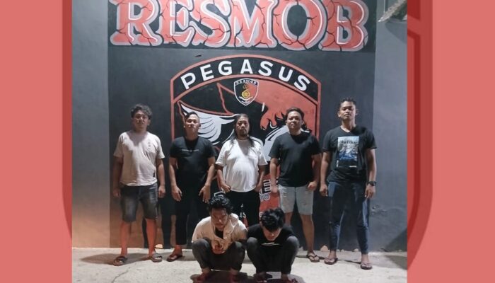 Dua Terduga Pelaku Penipuan dan Penggelapan Modus Top Up DANA Diamankan Polres Jeneponto