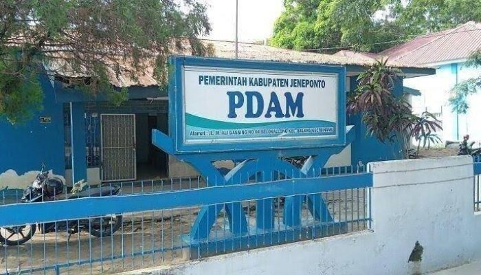 Tagihan PDAM Rumah Jabatan Ketua DPRD Jeneponto Tertunda 96 Bulan