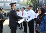 Harlah Pancasila Kapolresta Malang Kota Beri Penghargaan Anggota Berprestasi dan Warga Masyarakat yang Bantu Ungkap TPPO