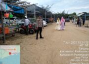 Sat Polairud Dan Polsek Pademawu Polres Pamekasan Kompak Tingkatkan Patroli dan Pengamanan di Pantai Wisata saat Libur Idul Adha 2025