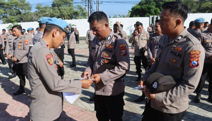 Langkah Preventif, Sipropam Polres Pamekasan Lakukan Gaktibplin Sambut Hari Bhayangkara ke-79