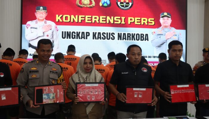 Peredaran Gelap Narkoba Adalah Prioritas Utama, Polres Pamekasan Amankan 17 Pengedar Narkotika