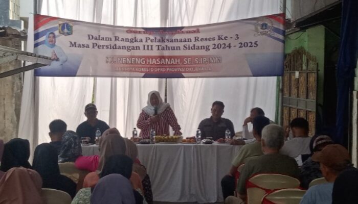 Serap Aspirasi di Kelurahan Sukapura, Neneng Hasanah Dicurhati Soal Tiang Lampu Hingga Pelatihan Kerja