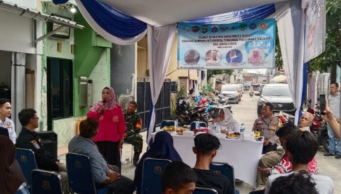 Bersama Warga, Bunda Neneng Minta Generasi Muda Ikut Berperan Aktif dalam Memutus Mata Rantai Narkoba