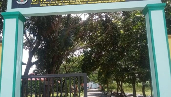 Diduga Korupsi ,APH Dipinta Telusuri Perincian Aliran Dana Bos SMPN I Beringin Anggaran Tahun 2023