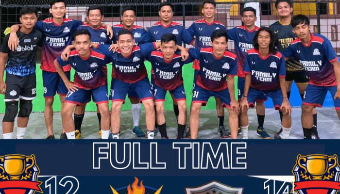 Mini Soccer, ULP Aek Nabara Dipadamkan Tim Family FC di Laga Persahabatan skore 12-14