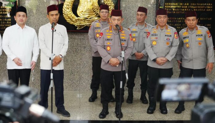 Ceramah UAS di Mabes Polri, Dorong Kolaborasi Polri dan Masyarakat Jaga Persatuan