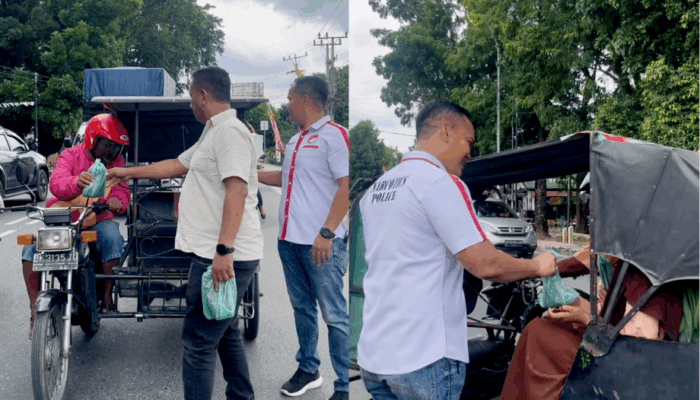 Berbagi Dengan Hati Satres Narkoba Polres Labuhanbatu Wujudkan Kepedulian di Hari Jumat