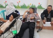 Sambut HUT Humas Polri Ke-74, Polres Pamekasan Gelar Donor Darah