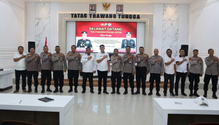 Tim Itwasda Polda Jatim, Lakukan Audit Kinerja Tahap II T.A 2025 di Polres Pamekasan