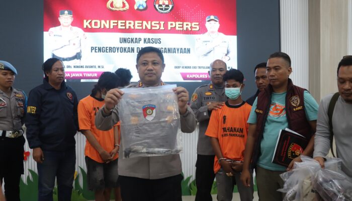 Kinerja Cepat dan Sigap, Kurang Dari 24 Jam Polisi Amankan Pelaku Pembunuhan di Depan Masjid Agung Asy Syuhada Pamekasan