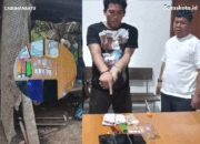 Miliki Sabu, Unit Intel Kodim 0209/LB Ringkus Seorang Pria di Dusun Parlaisan 