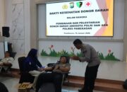 Aksi Kemanusian, Polres Pamekasan Gelar Bakti Kesehatan Donor